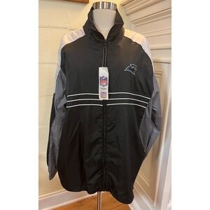 NWT REEBOK CAROLINA PANTHERS Sports Illustrated Windbreaker Jacket‎ Adult L